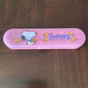 Snoopy Peanuts Collectible Stainless Steel Spoon 18-10  with case